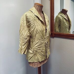 Babette San Francisco Unique Pleated Jacket
